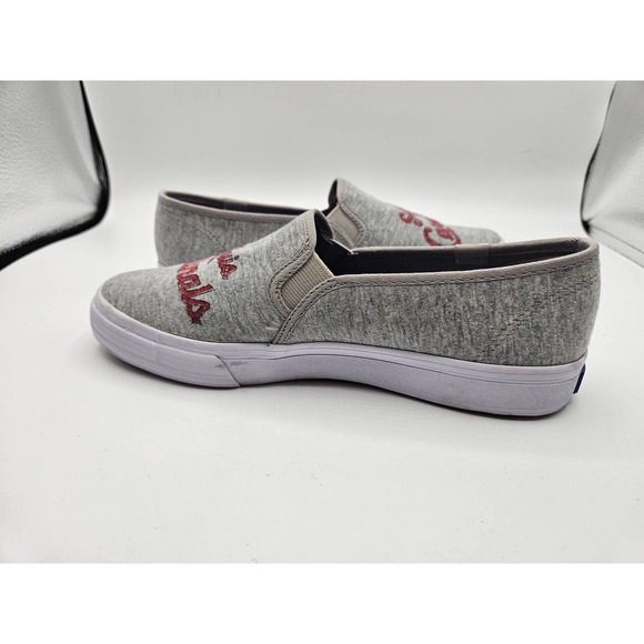 Keds MLB St. Louis Cardinals Women Shoes Size 6.5 Gray Red - Picture 3 of 9